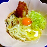 疲れた胃腸に★おろし釜玉うどん